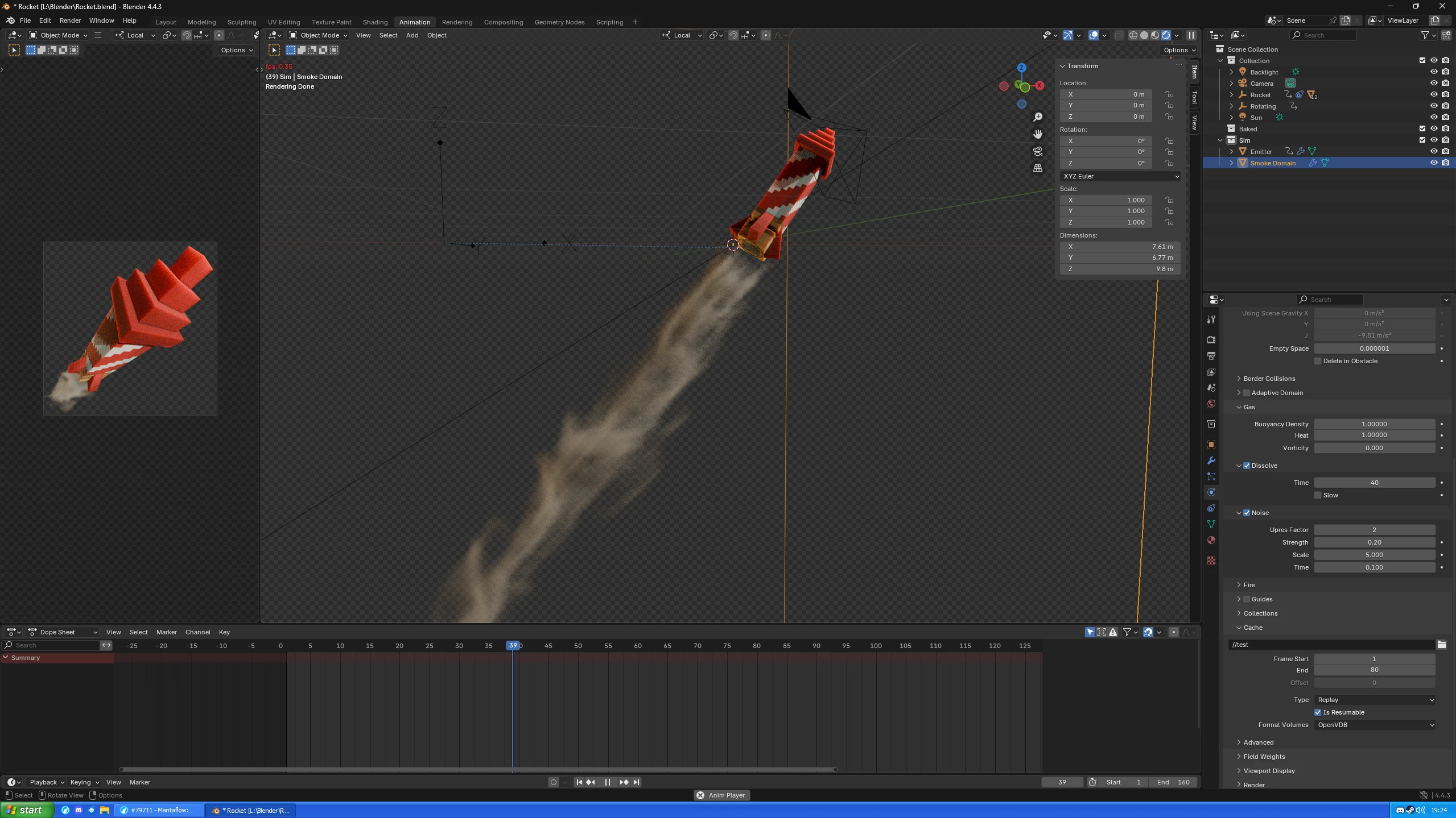 rocket preview